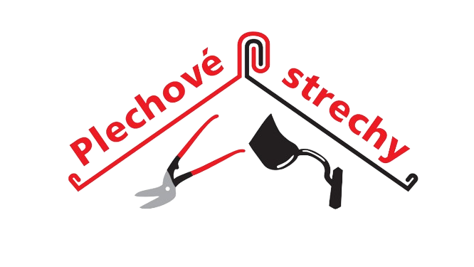 logo plechové strechy